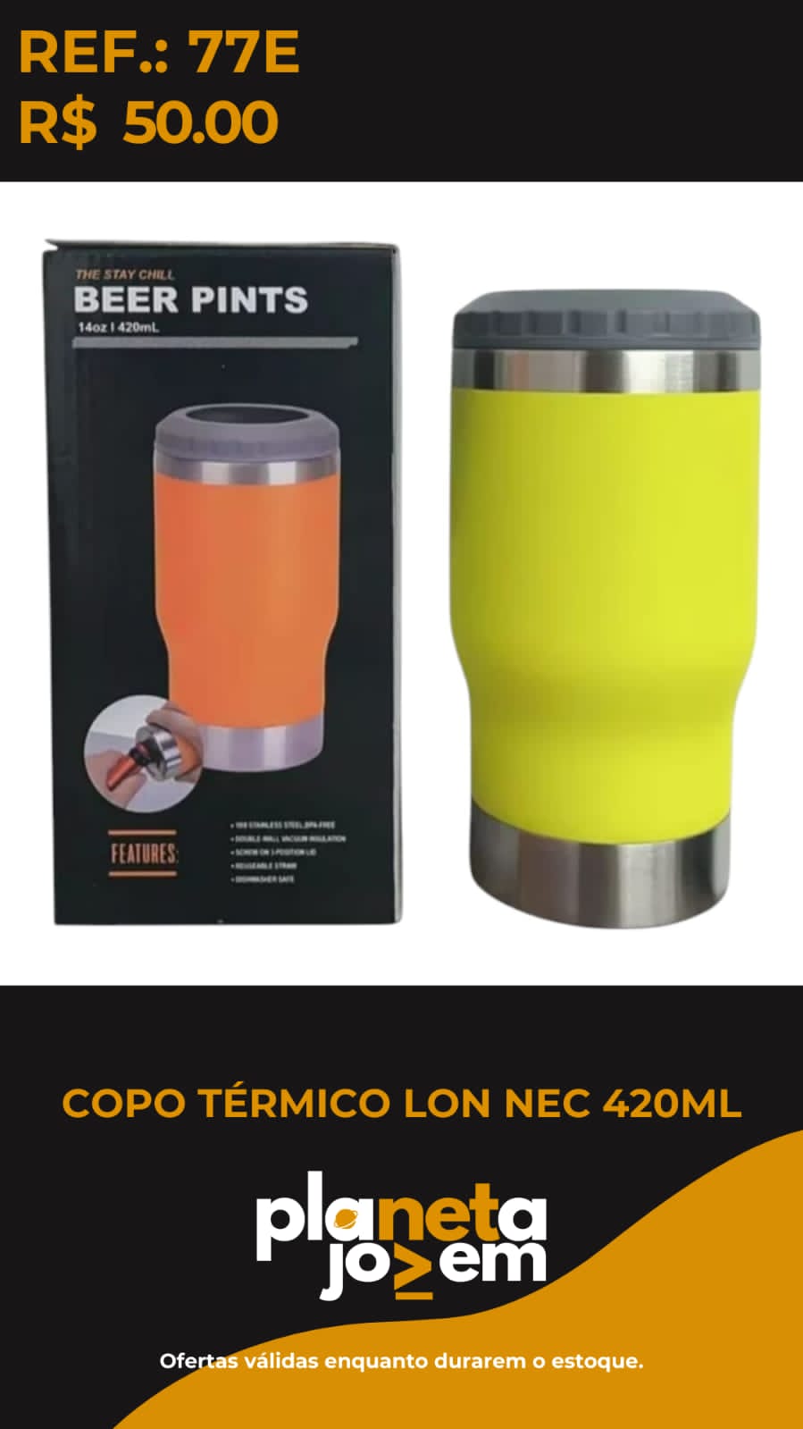 Copo Termico Lon Nec